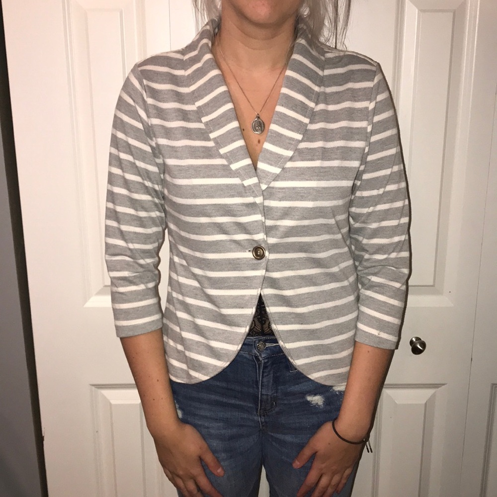 Casual Cotton Blazer